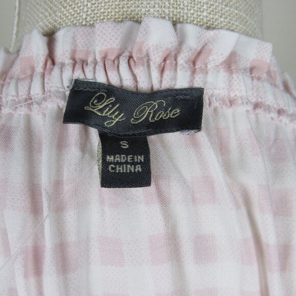 Lily Rose Short Sleeve Smocked Bodycon Dress Juniors Size S - Picture 12 of 12